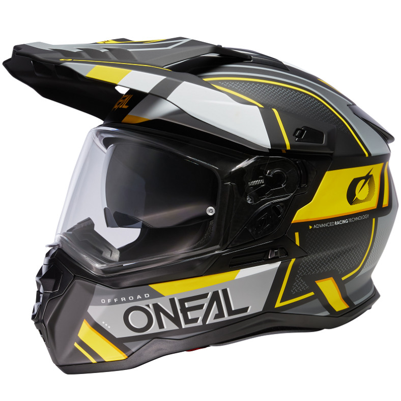 Helma Oneal D-SRS Square black/grey/yellow