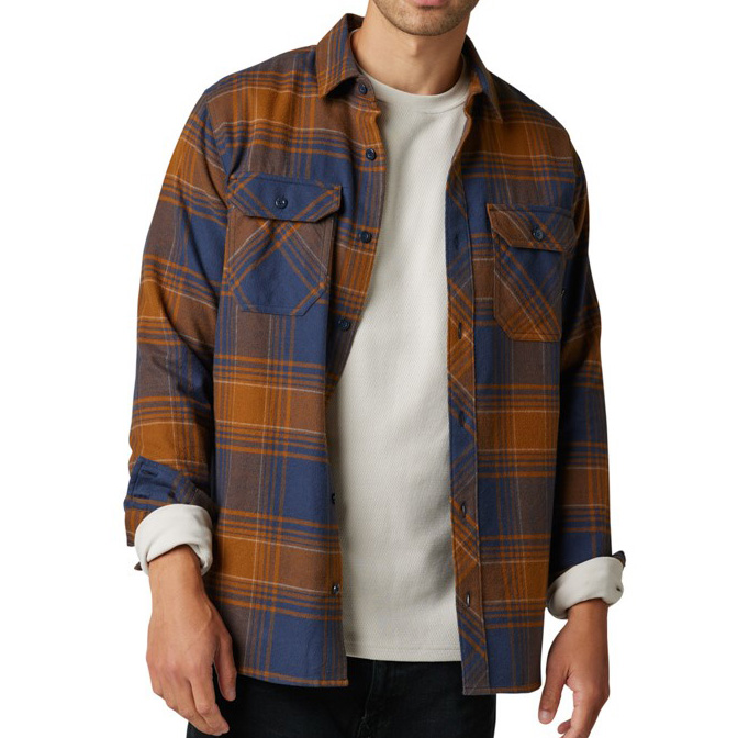 Košile Fox Traildust 2.0 Flannel Deep Cobalt