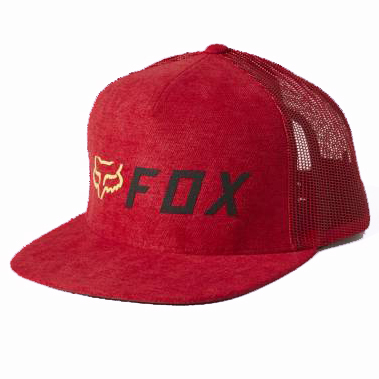 Kšiltovka Fox Apex Snapback red/black