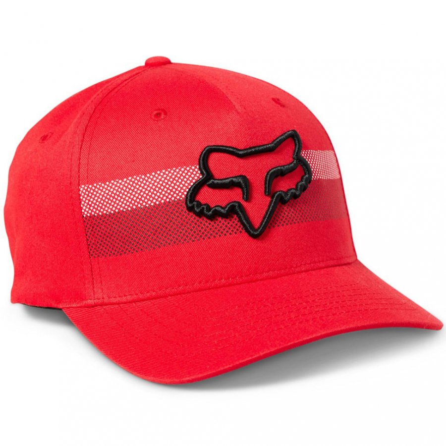 Kšiltovka Fox Efekt Flexfit Hat Flame Red