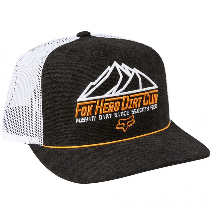 Kšiltovka Fox Hero Dirt Sb Hat Black