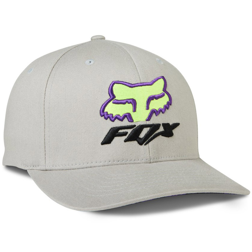 Kšiltovka Fox Morphic Flexfit Hat Steel Grey