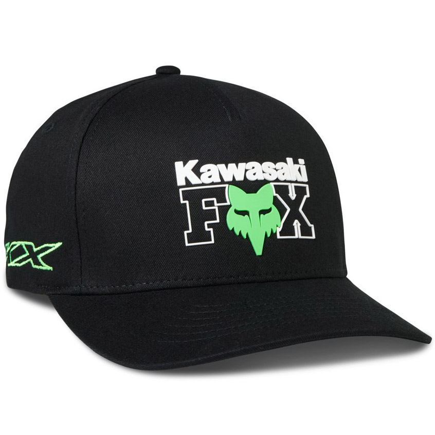 Kšiltovka Fox X Kawi Flexfit Hat Black