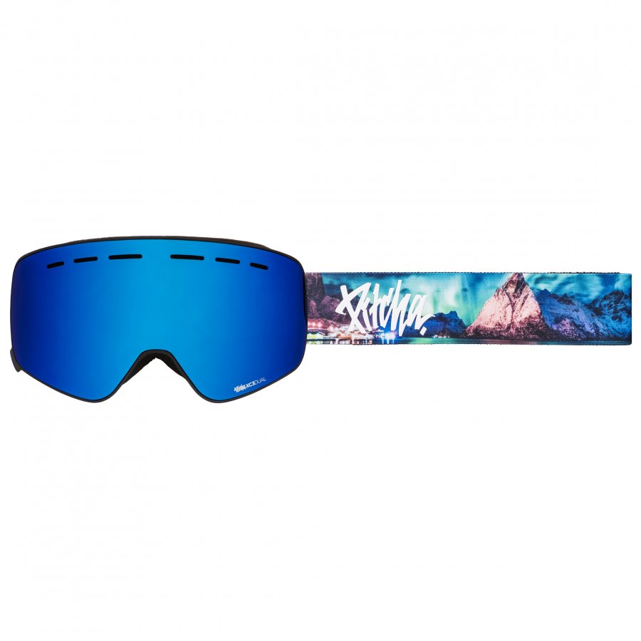 lyžařské brýle Pitcha XC3 aurora2 / full ice blue