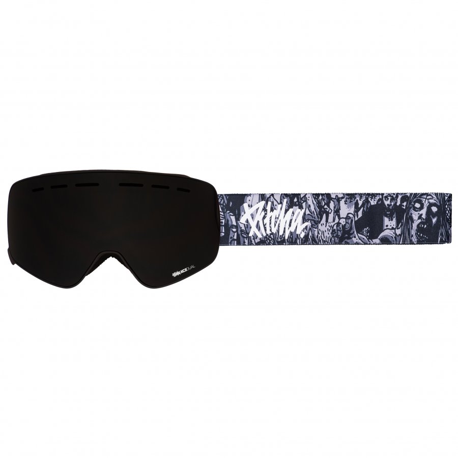 lyžařské brýle Pitcha XC3 zombie / black