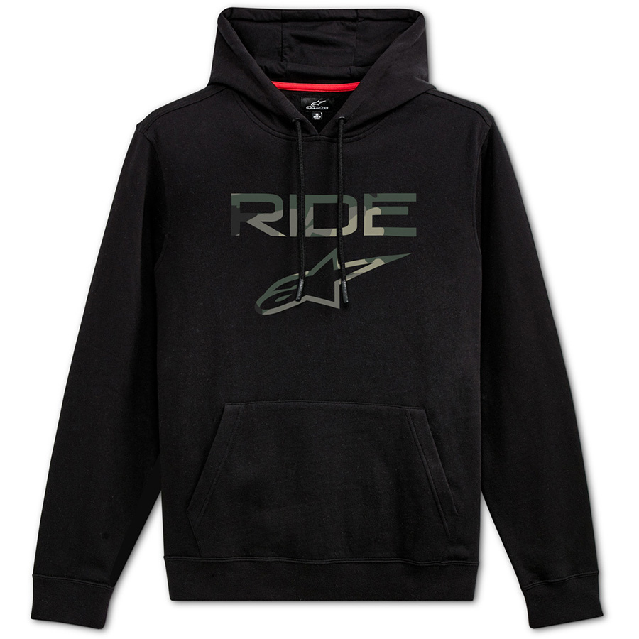 Mikina Alpinestars Ride 2.0 Camo hoodie black