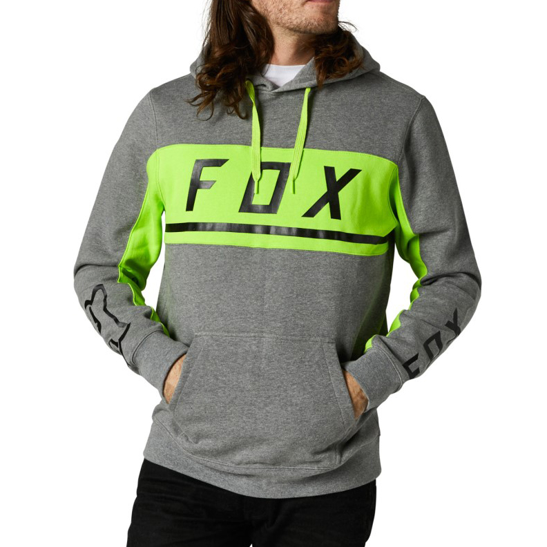Mikina Fox Merz Pullover Fleece Heather Graphite