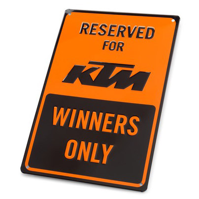 Parkovací cedule KTM
