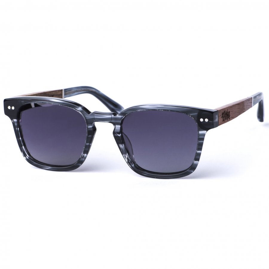 Pitcha BRUNO sunglasses stripe smog/zebrawood