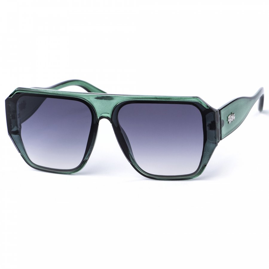 Pitcha DYLER sunglasses clear green/fade black