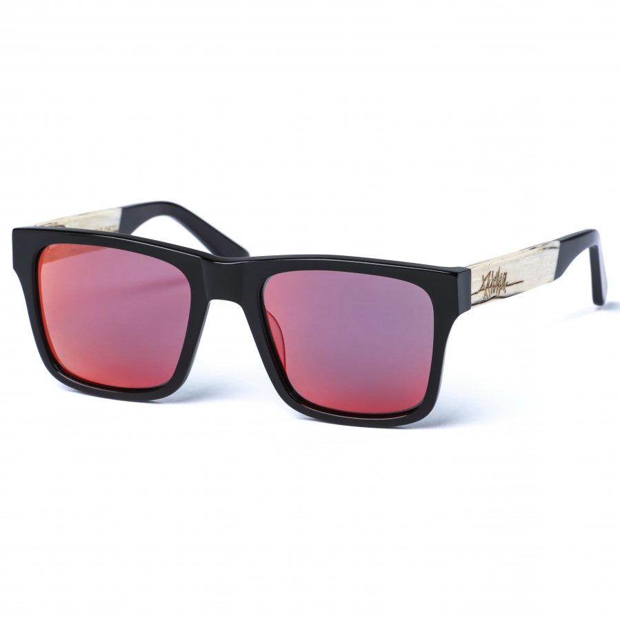 Pitcha MAASAI IV sunglasses black/red/white zebra