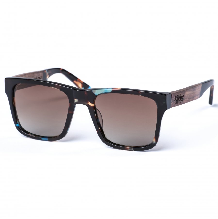 Pitcha MAASAI IV sunglasses blue tortoise/brown/rosewood