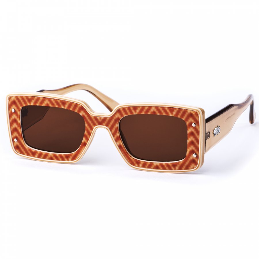 Pitcha VINTAGE sunglasses clear mocca/brown