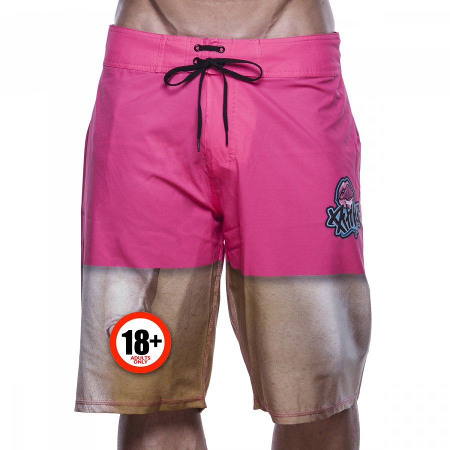 plavky Pitcha BIBIONE boardshort pink