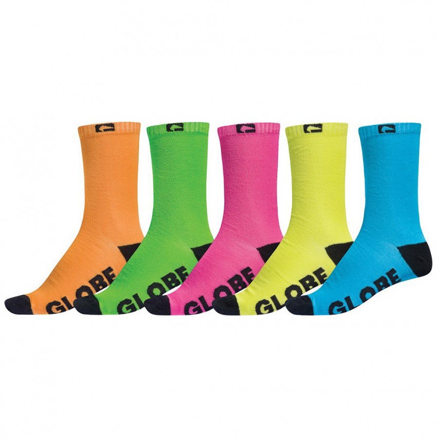 Ponožky Globe Neon Crew Sock