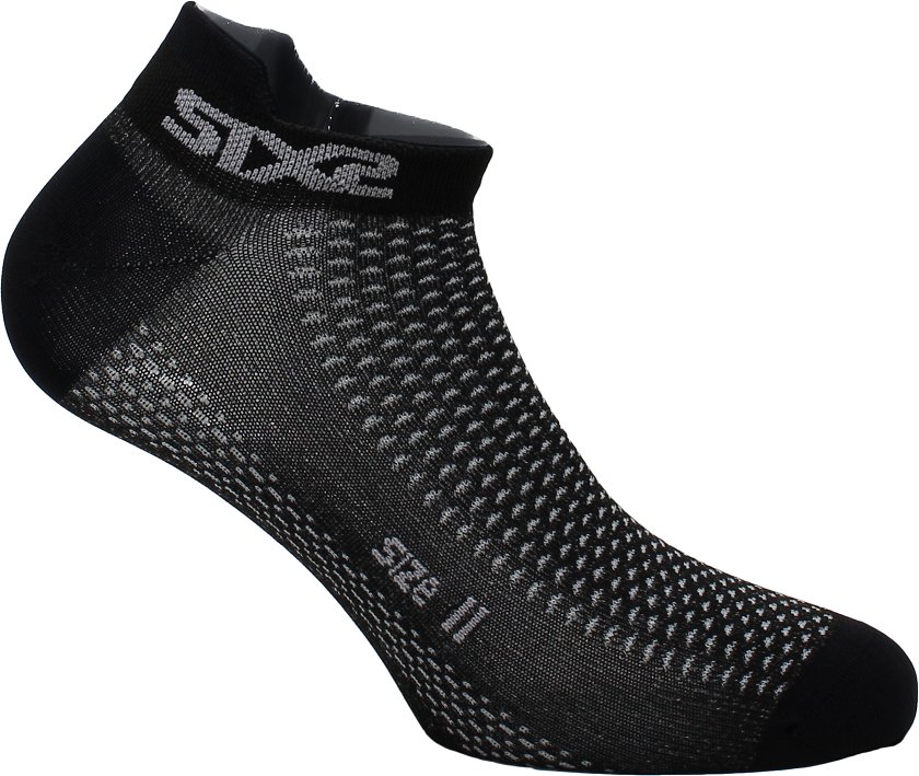 SIXS FANT S ponožky carbon černá I. (36-39)