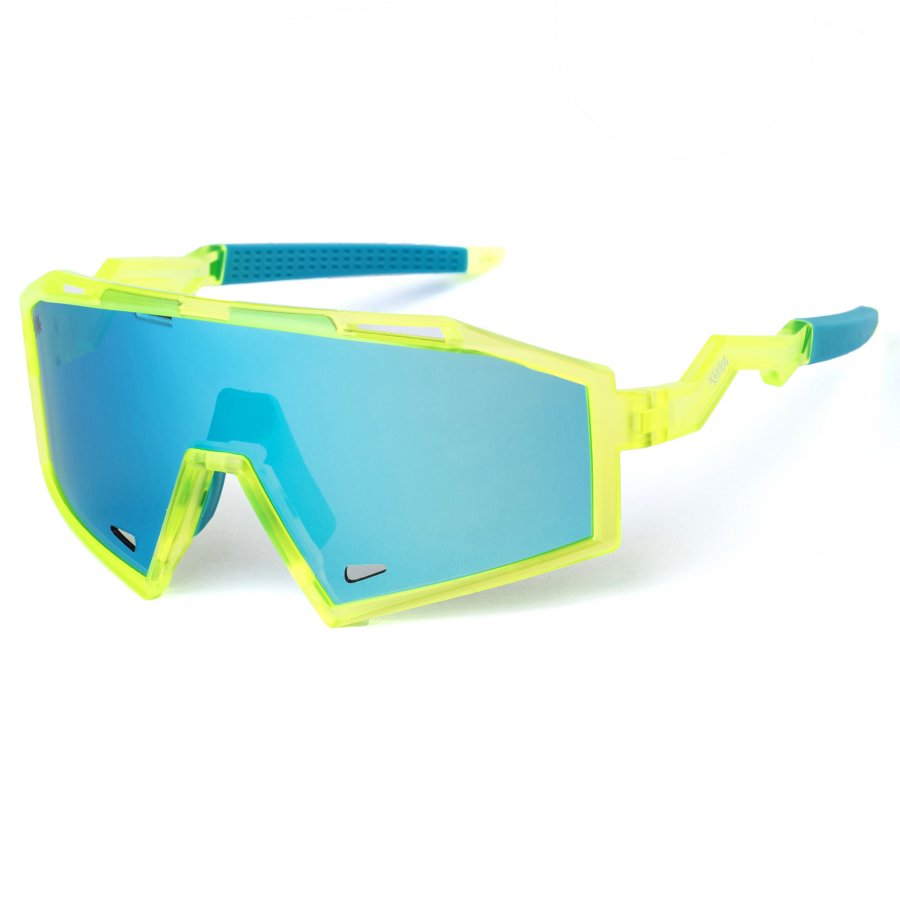 sluneční brýle Pitcha THUNDER fluo/blue mirrored