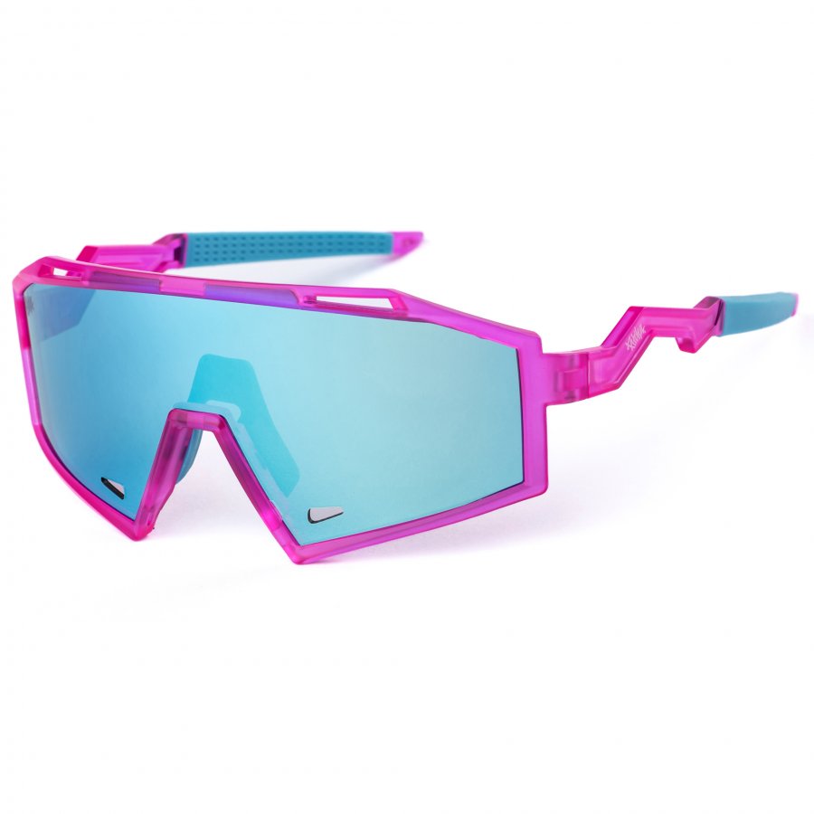 sluneční brýle Pitcha THUNDER pink/blue mirrored