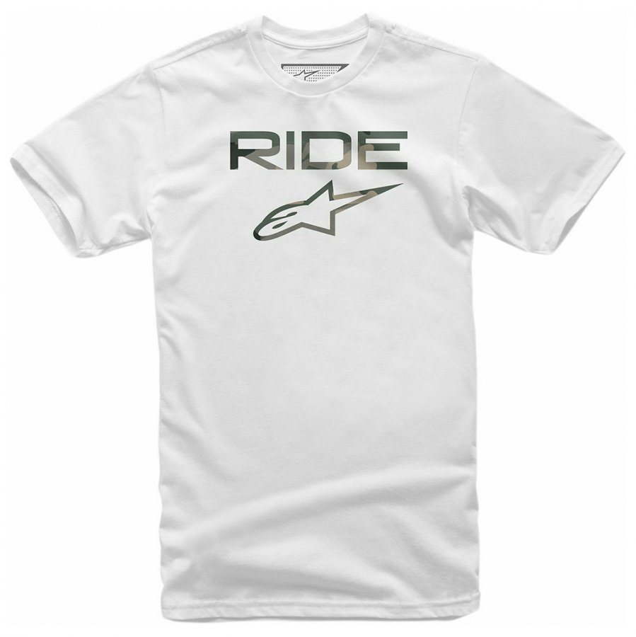 Triko Alpinestars Ride 2.0 Camo camo/white