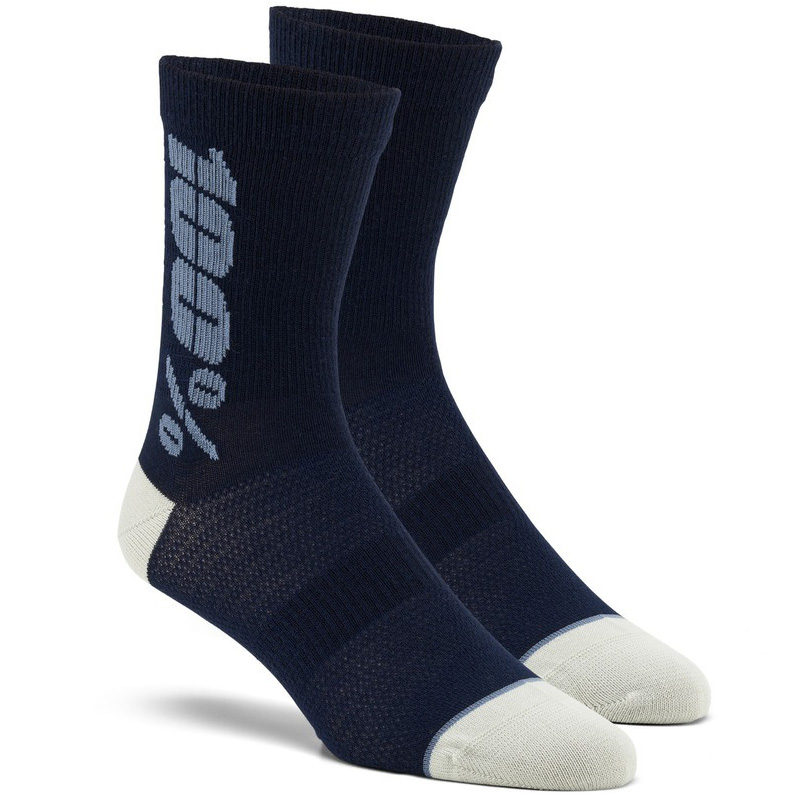 zateplené ponožky 100% Rythym merino blue