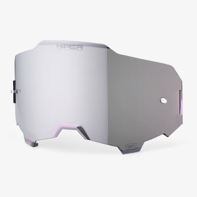 100% náhradní sklo na brýle Armega Hiper silver chrome Anti-fog