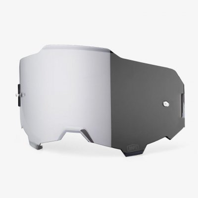 100% náhradní sklo na brýle Armega silver chrome, Anti-fog