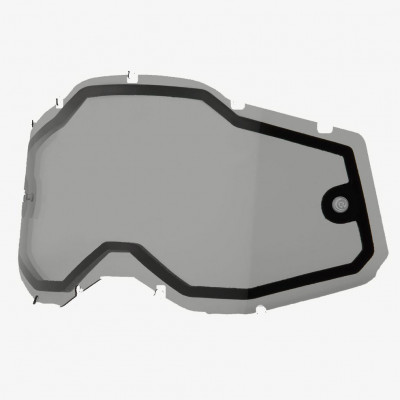 100% náhradní sklo Racecraft 2/Accuri 2/Strata 2 double smoke lens