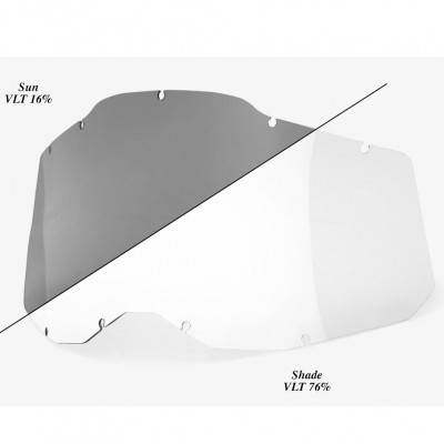 100% náhradní sklo Racecraft 2/Accuri 2/Strata 2 photochromic lens