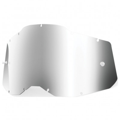 100% náhradní sklo Racecraft 2/Accuri 2/Strata 2 silver chrome lens