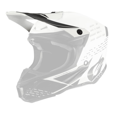 O´Neal kšilt pro přilbu 5SRS TRACE black/white