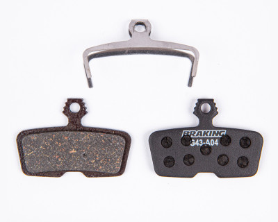 brzdové destičky Braking pro systémy AVID (směs Organic) 2 ks v balení