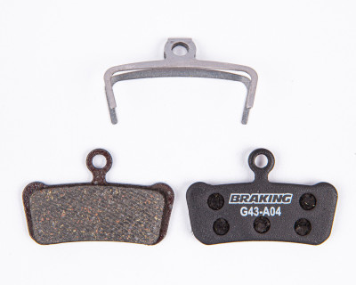 brzdové destičky Braking pro systémy AVID (směs Organic) 2 ks v balení