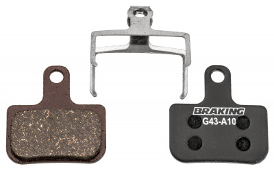 brzdové destičky Braking pro systémy SRAM (směs Organic) 2 ks v balení