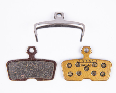 brzdové destičky Braking pro systémy AVID (směs Carbo Metalic) 2 ks v balení