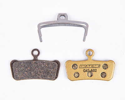 brzdové destičky Braking pro systémy AVID (směs Carbo Metalic) 2 ks v balení