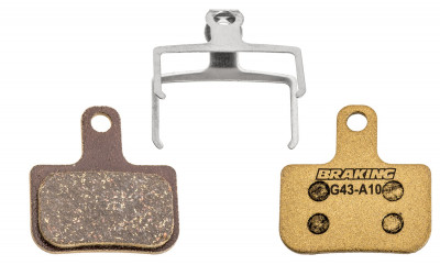 brzdové destičky Braking pro systémy SRAM, BRAKING (směs Carbo Metalic) 2 ks v balení