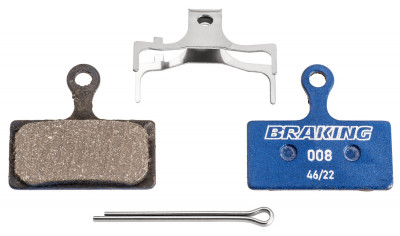brzdové destičky Braking pro systémy SHIMANO (směs Race World Cup) 2 ks v balení