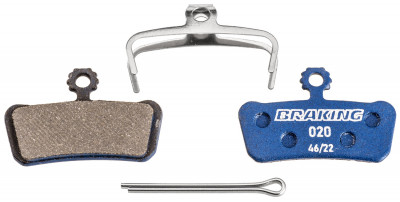 brzdové destičky Braking pro systémy AVID/SRAM (směs Race World Cup) 2 ks v balení