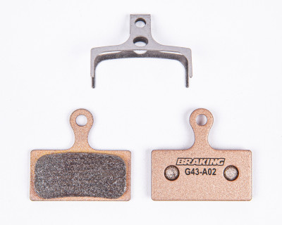 brzdové destičky Braking pro systémy SHIMANO (směs Sintered Race) 2 ks v balení