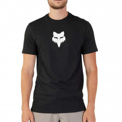 Triko Fox Fox Head Ss Prem Tee Black