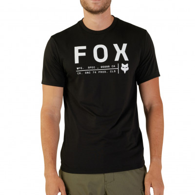 Triko Fox Non Stop Ss Tech Tee Black