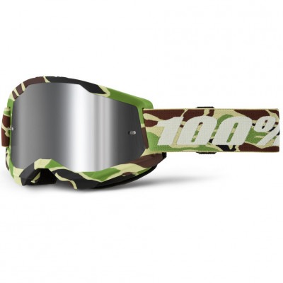 brýle 100% Strata 2 New USA War Camo silver lens