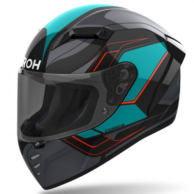 helma Airoh Connor Dunk 2025 shiny black