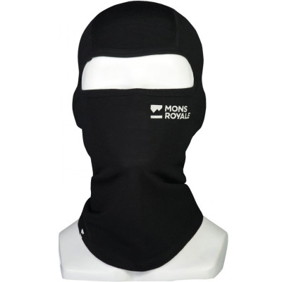 merino kukla Mons Royale B3 Balaclava black