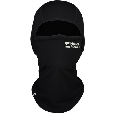 merino kukla Mons Royale Santa Rosa merino flex 200 balaclava black