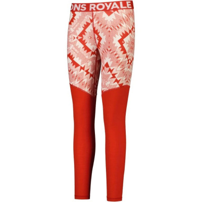 dámské merino legíny Mons Royale Cascade merino flex 200 legging retro red nordtek