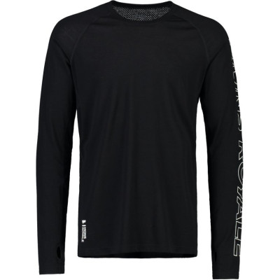 merino triko Mons Royale Temple Tech LS black