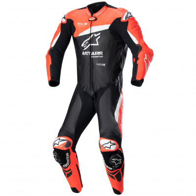 jednodílná kombinéza Alpinestars GP Plus 4 2025 black/red fluo/white