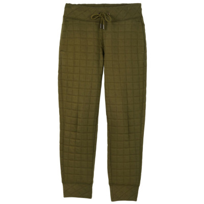 dámské kalhoty Fox W Quilted Fleece Jogger Olive Green