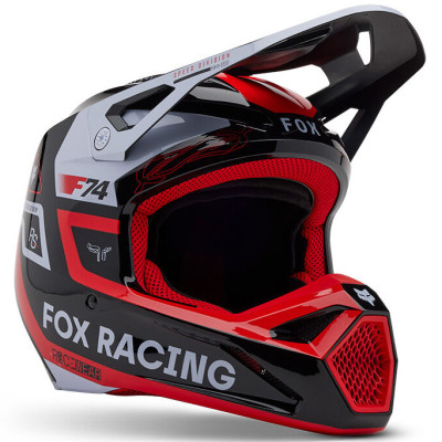 helma Fox V1 Race Spec 2025 Fluorescent Red